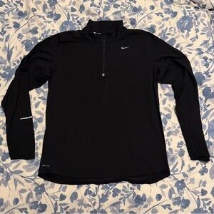 Nike Dri-FIT Running 1/4 Zip Pullover Black L